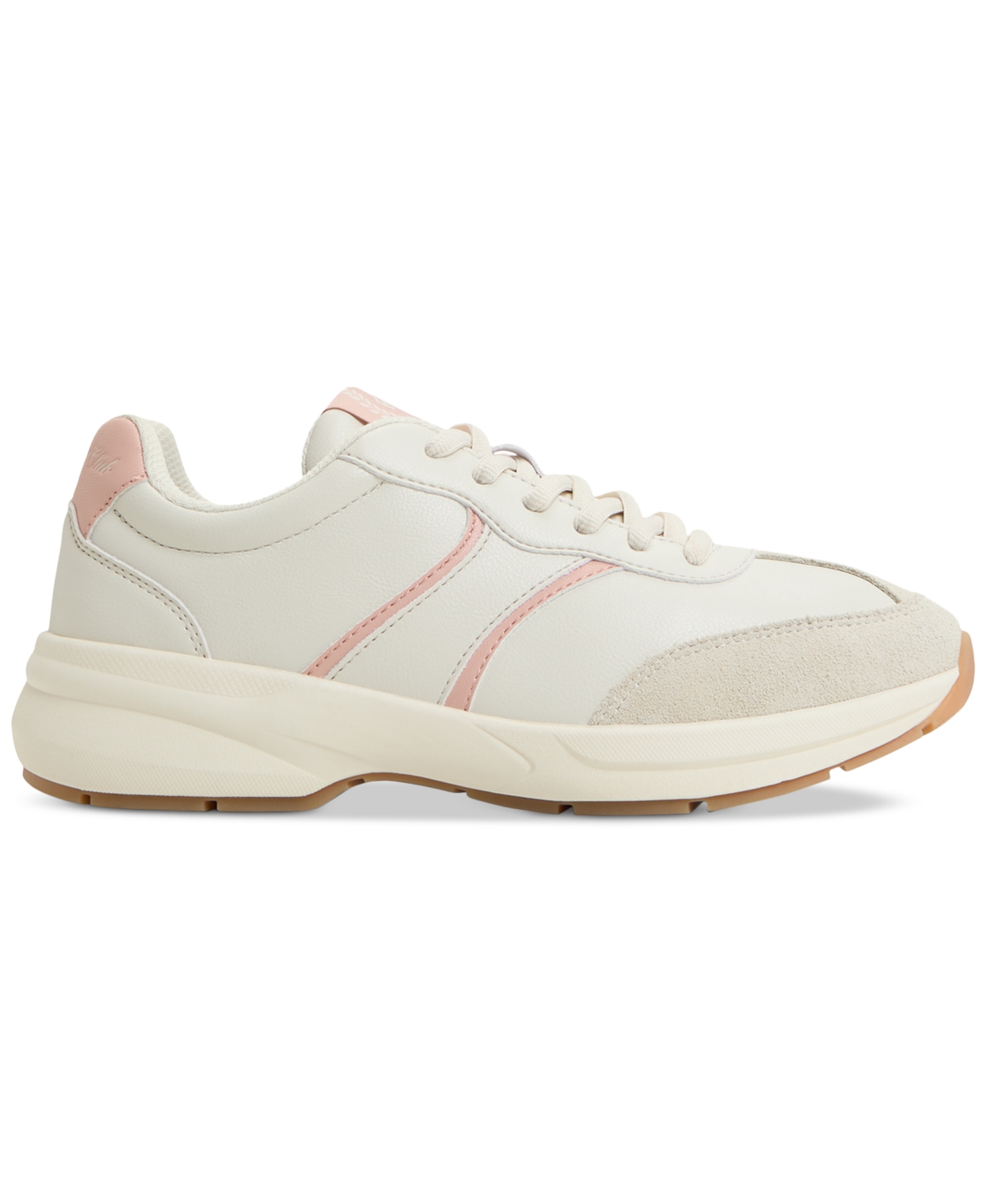 Shop Aldo Women's Clubchic Lace-up Jogger Sneakers In Beige