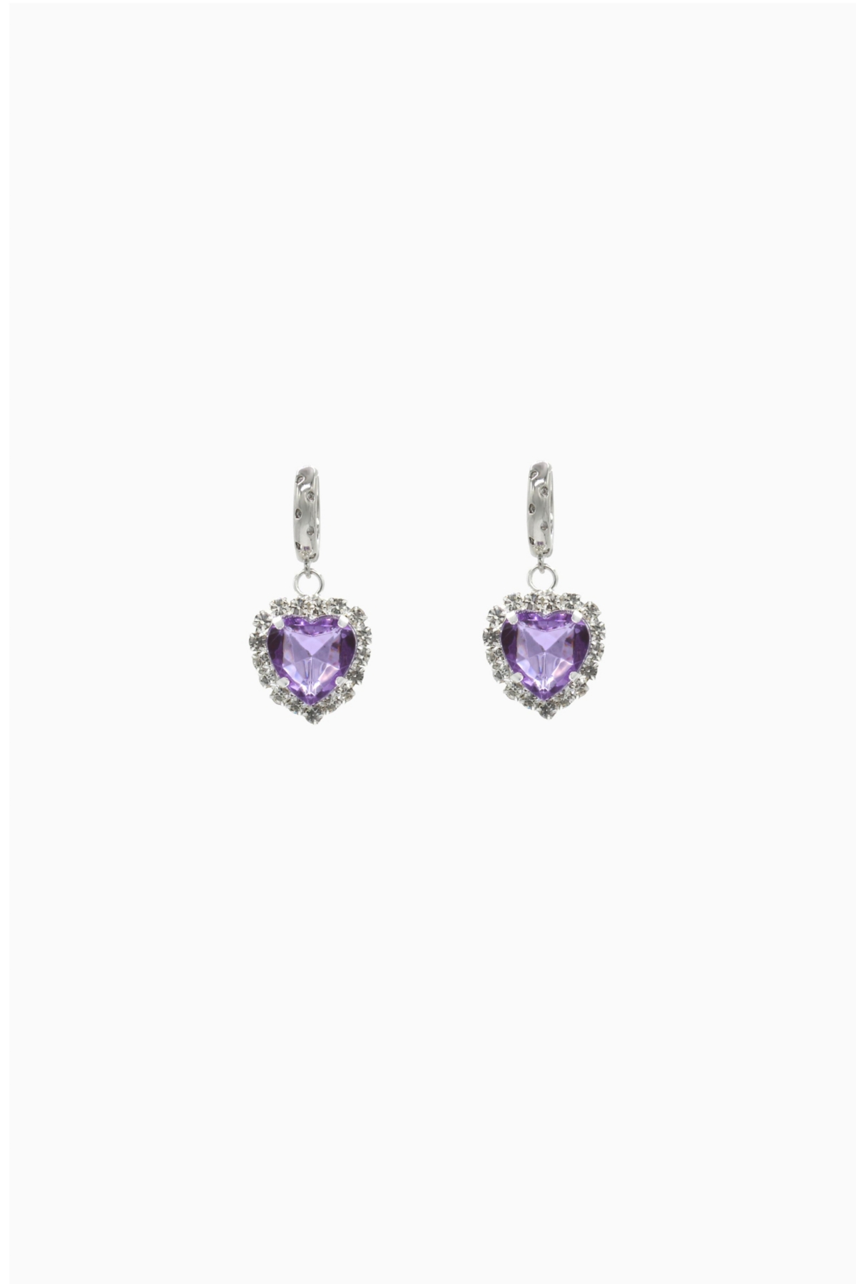 Bella Lavender Earrings - Purple