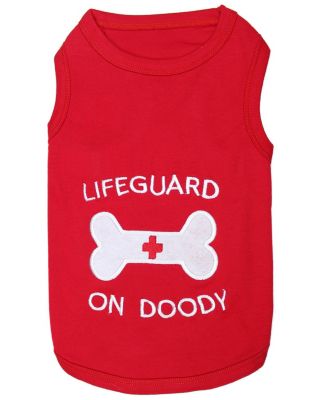 Lifeguard On Doody Dog T Shirt