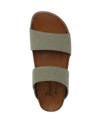 Women's Leah Open Round Toe Slide Platform Sandals