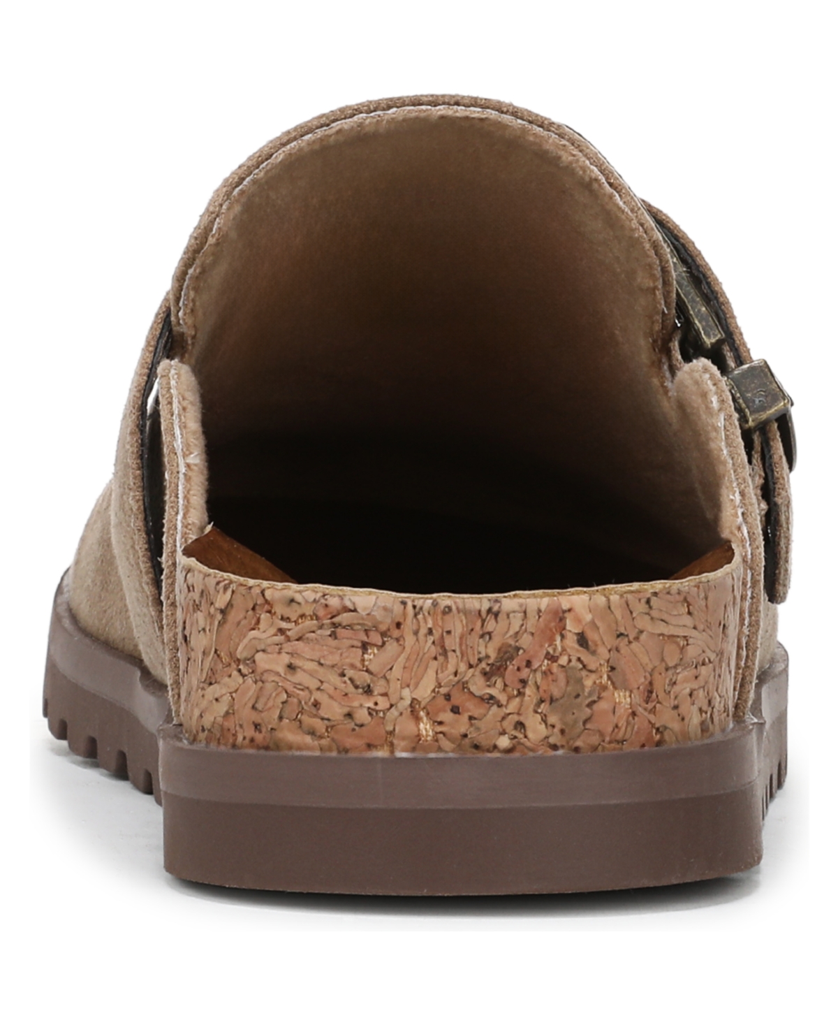 Blowfish Malibu Women's Sienna Round Toe Slip On Flat Clogs In Tan Faux Leather