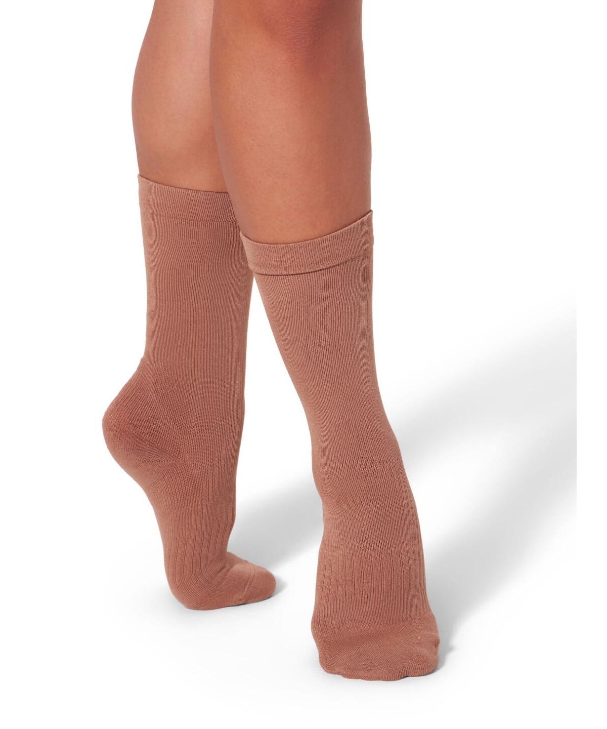 Women's Lifeknit Calf Length Sox - Skintone 30
