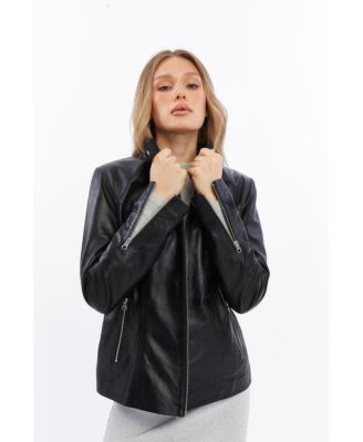 Women's Genuine Leather Jacket