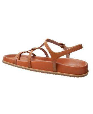 LILITH Women's Leather Footbed Sandals