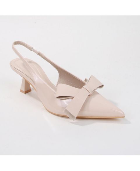 Женские туфли BERNESS Calliope Slingback Kitten Heels, цвет: Бежевый