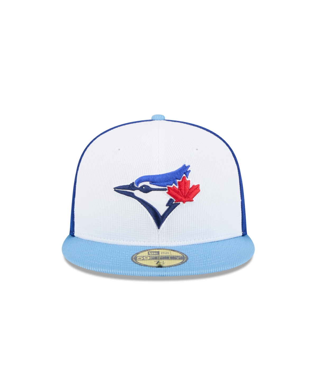 New Era Men's White/royal Toronto Blue Jays 2017 Authentic Collection On-field 59fifty Fitted Hat In White