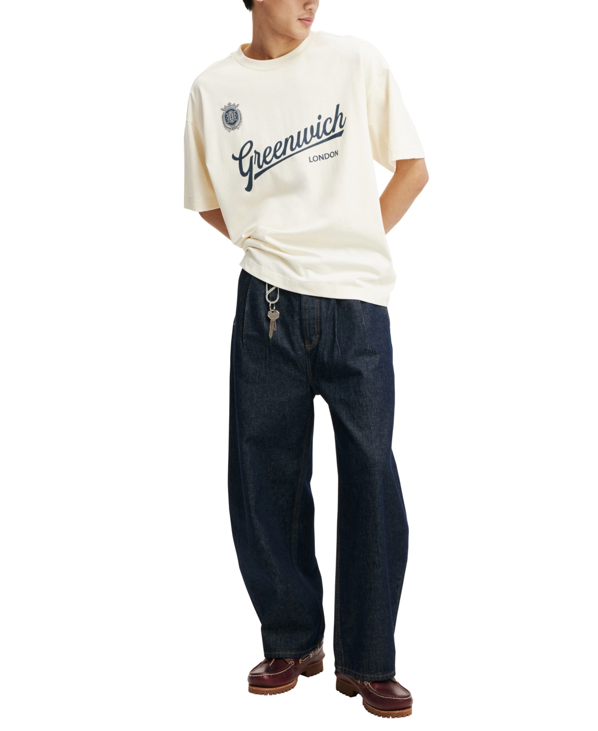 COTTON ON MEN'S BOX FIT GRAPHIC T-SHIRT 