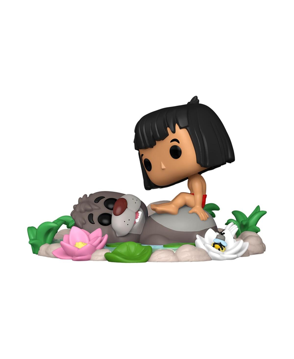 Funko Pop Moments The Jungle Book 1490 Baloo Mowgli Vinyl Figures In No Color