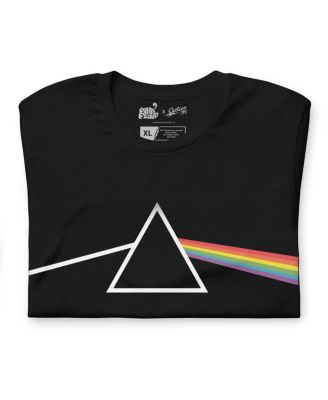 Men's and Women's Black Pink Floyd Dark Side Of The Moon Tri-Blend T-Shirt