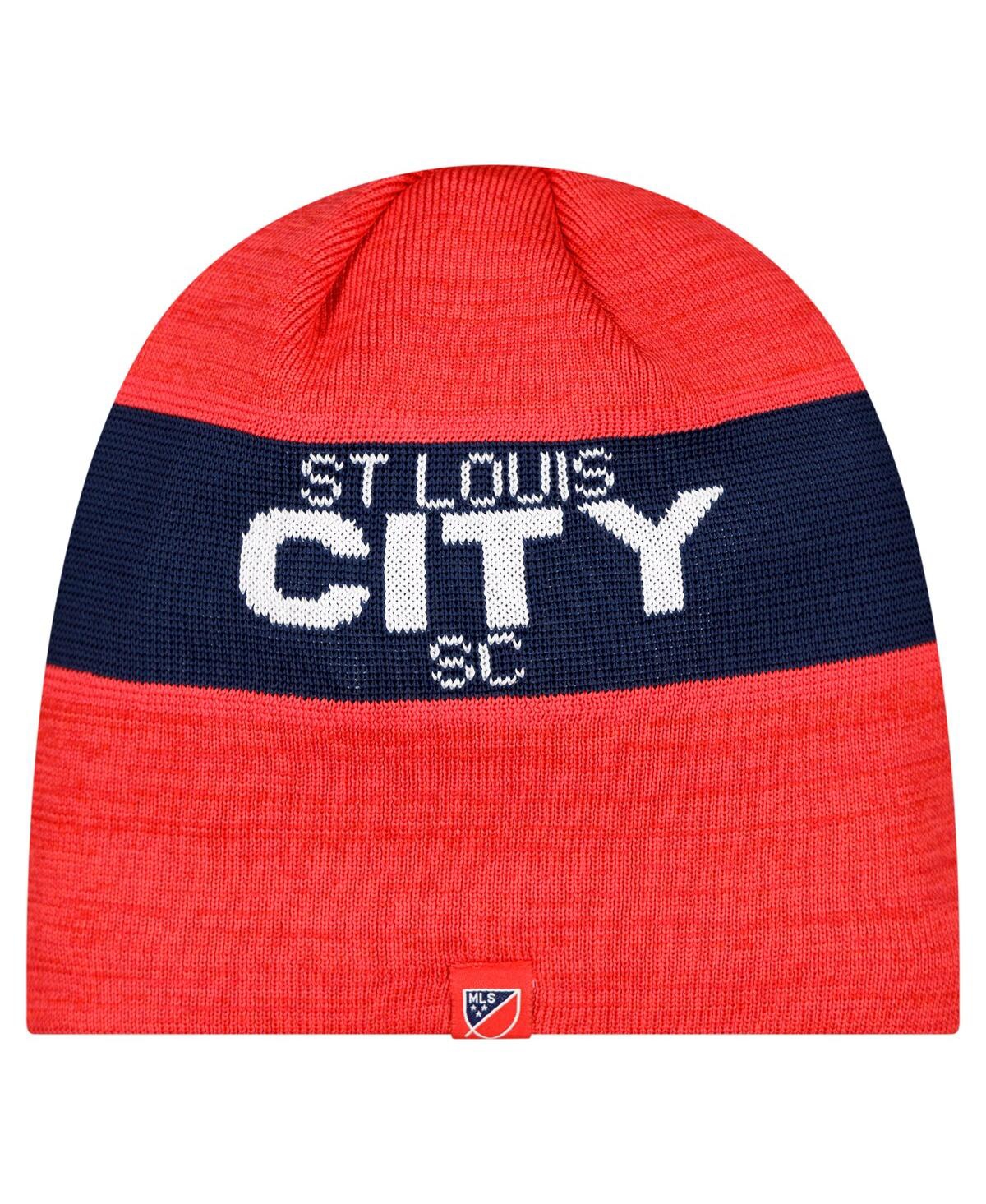 New Era Men's Red St. Louis City Sc 2025 Kickoff Beanie In Red