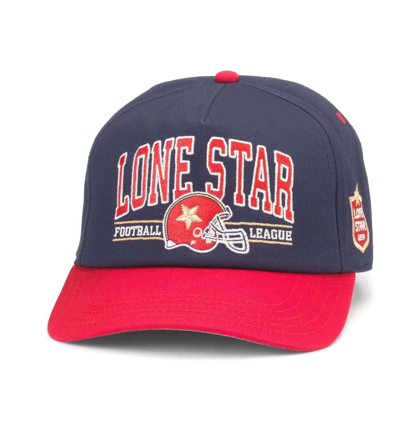 Мужская кепка American Needle Navy Lone Star Roscoe Lone Star Football Adjustable Hat — фото 1