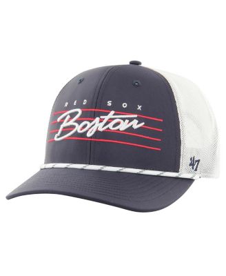 '47 Brand - Men's Navy Boston Red Sox Downburst Trucker Adjustable Hat