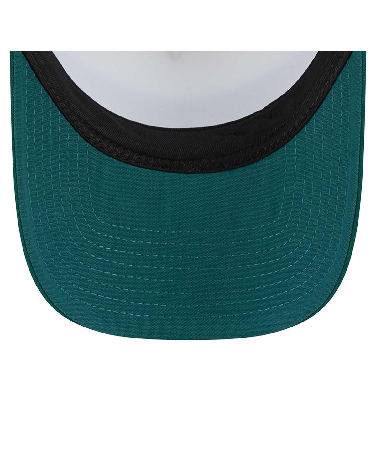 New Era Toddler Midnight Green Philadelphia Eagles Sport Night Color Block 9forty A-frame Trucker Adjustable In Green
