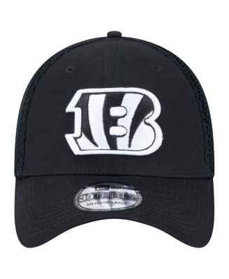 Men's Black Cincinnati Bengals Main Neo 39THIRTY Flex Hat