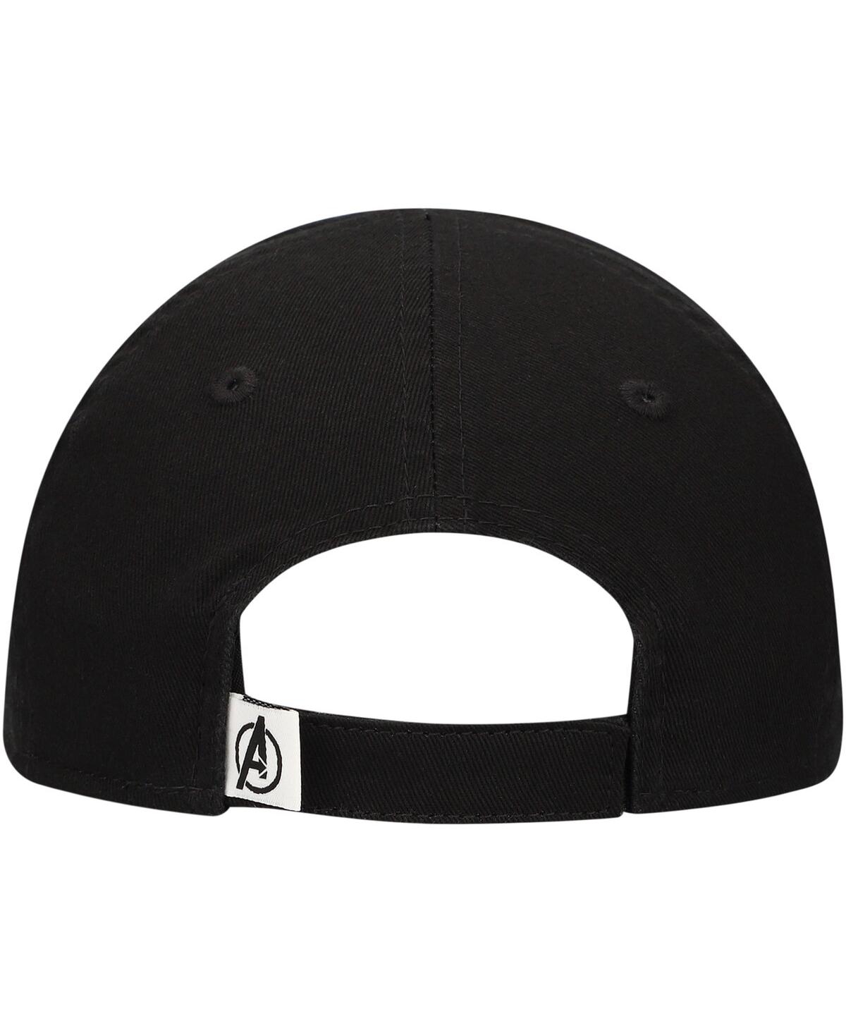 New Era Toddler Black The Avengers 9twenty Adjustable Hat In Black