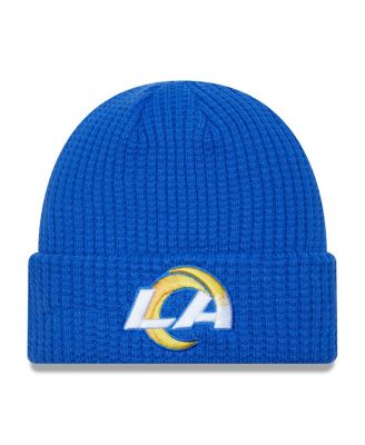 New Era - Men's Royal Los Angeles Rams Prime Cuffed Knit Hat