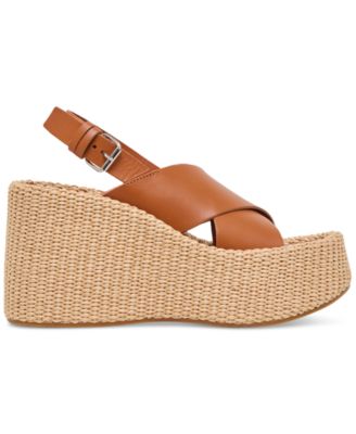 Women's Skylar Platform Crossband Espadrille Wedge Sandals