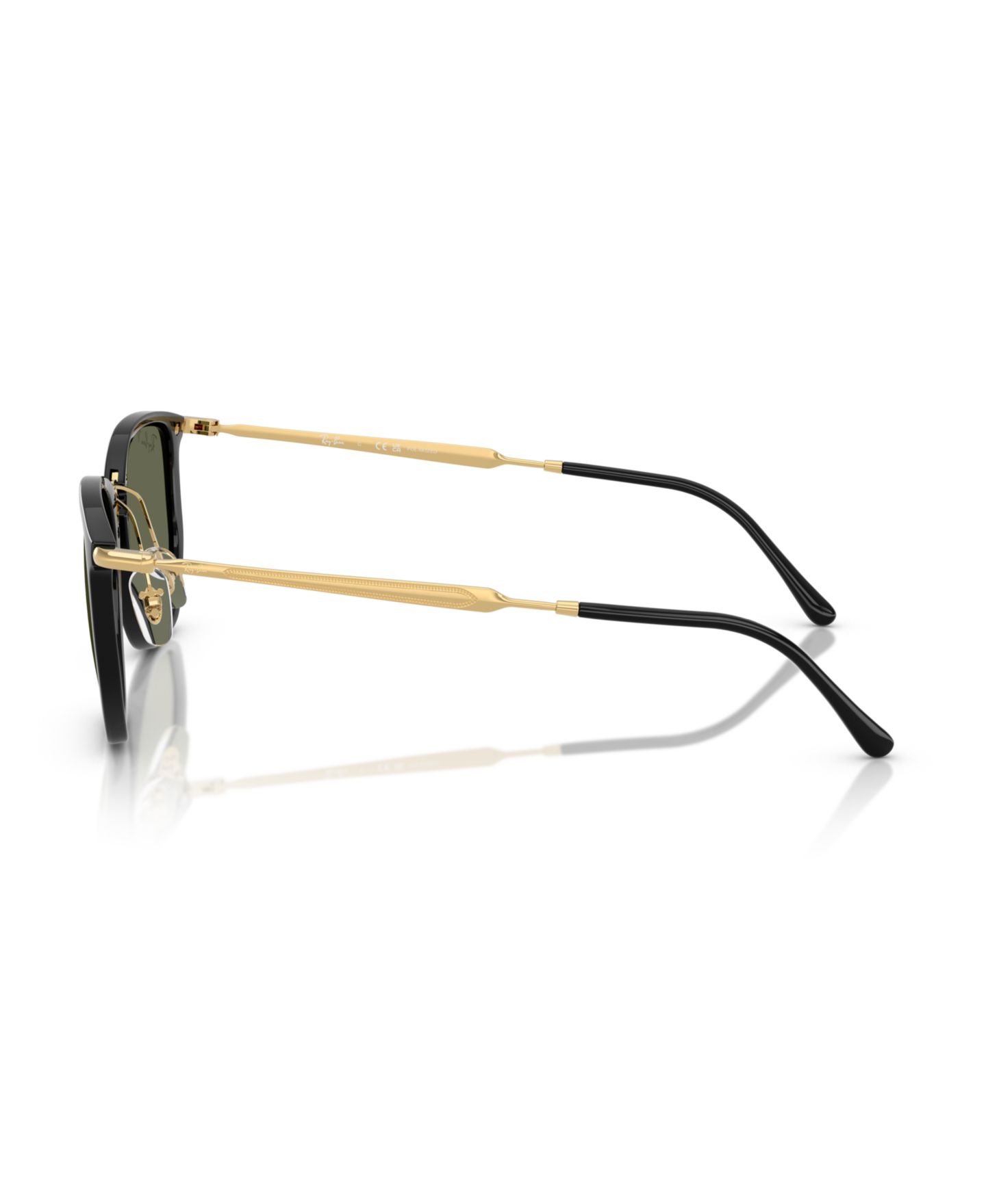Солнцезащитные очки Ray-Ban Unisex Polarized Sunglasses, RB4451, цвет: Чёрный — фото 4