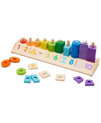 Kids'  Counting Shape Stacker