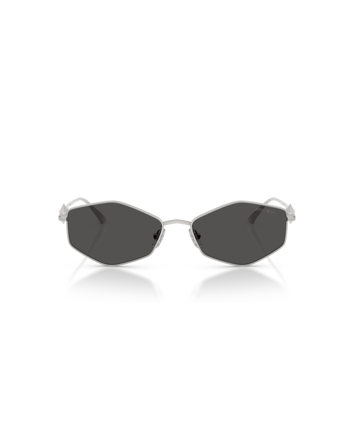 Jimmy Choo Frau Sunglass Jc4017 In Silver