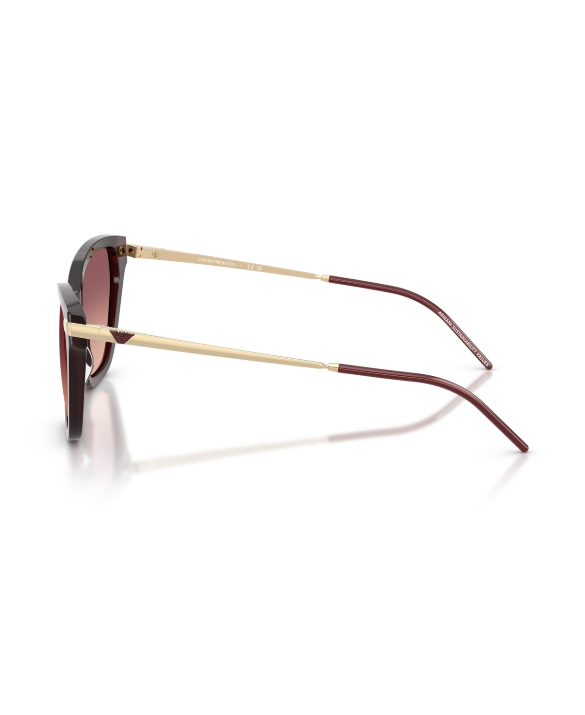Emporio Armani Woman Sunglass Ea4251 In Shiny Opal Bordeaux