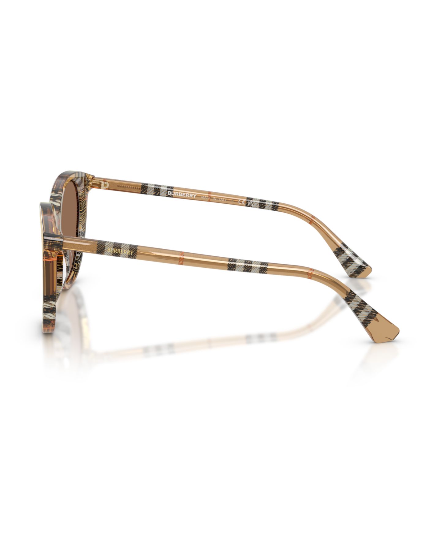 Женские солнцезащитные очки Burberry Large Sunglasses, BE4455, цвет: Чёрный — фото 8