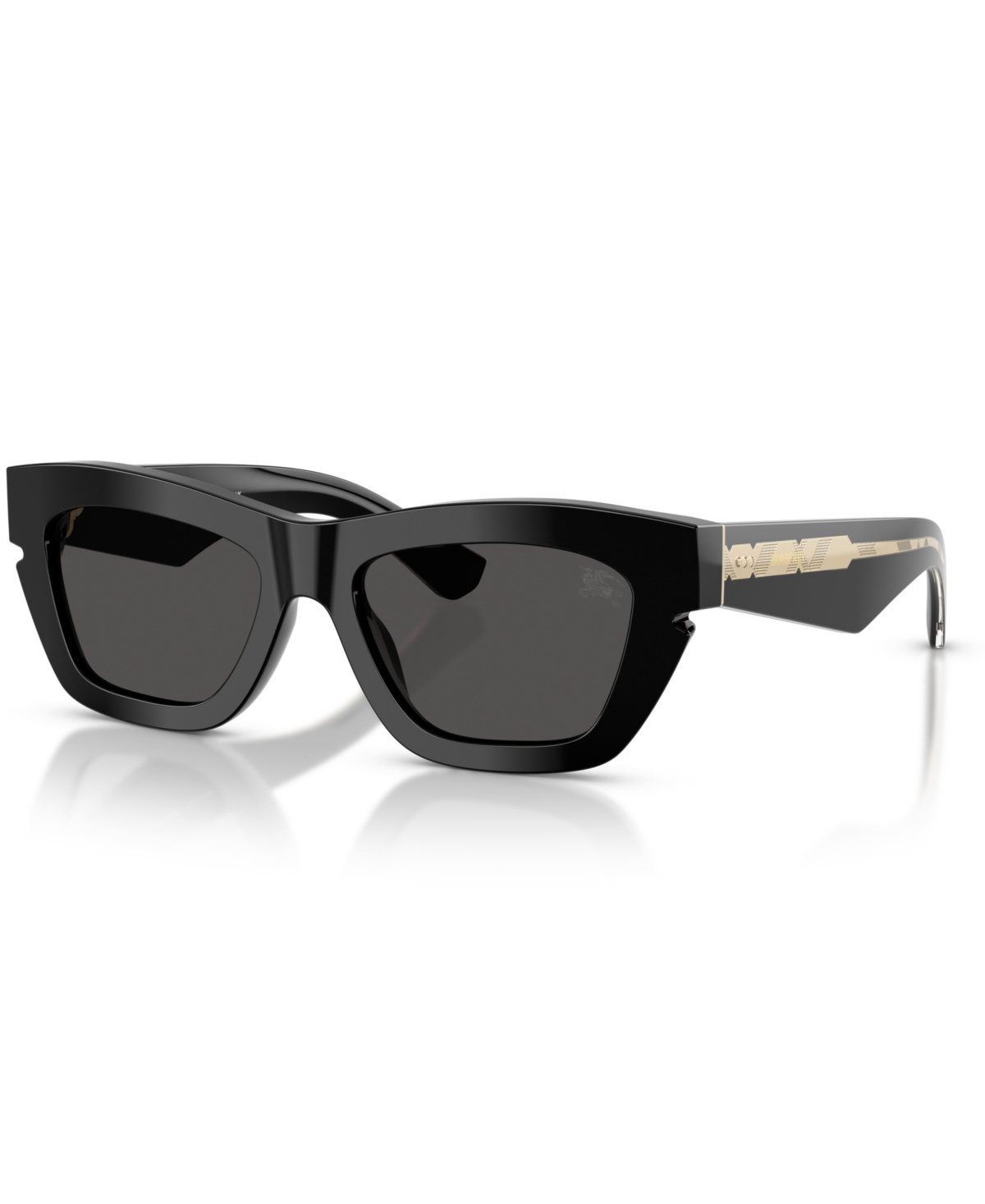Burberry Full Frame Sunglasses In Black