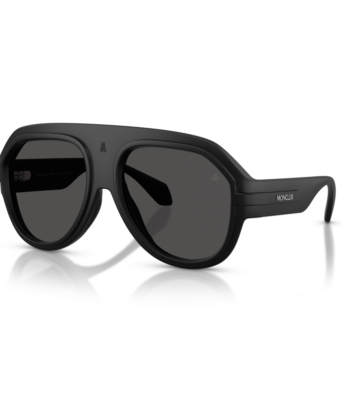 Moncler Unisex Fynder Sunglasses, Me8012u In Matte Black