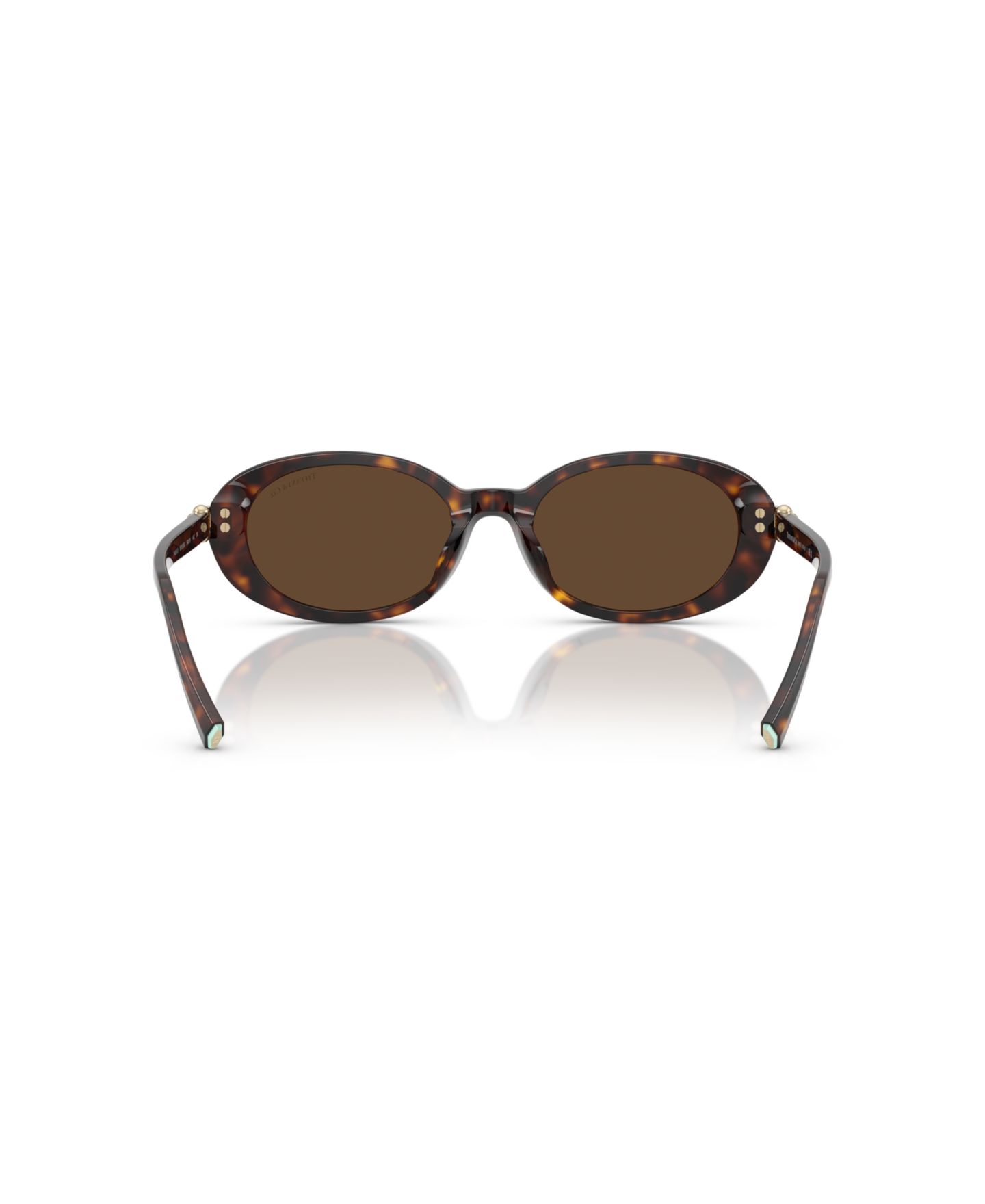 Женские солнцезащитные очки Tiffany & Co. Standard Sunglasses, TF4242D, цвет: Гавана — фото 3