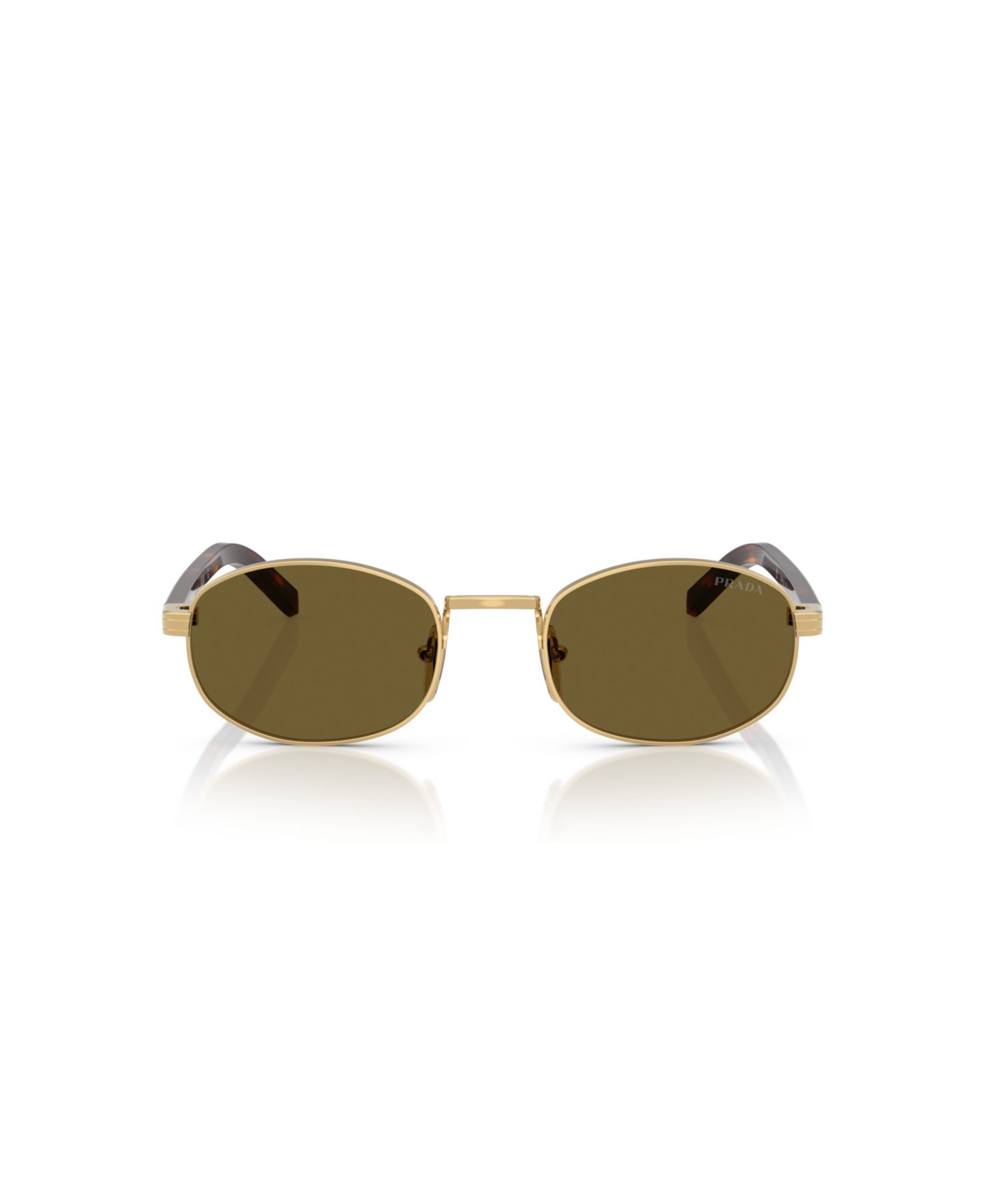 Женские солнцезащитные очки PRADA Sunglasses, PR B53S, цвет: Золотой — фото 5