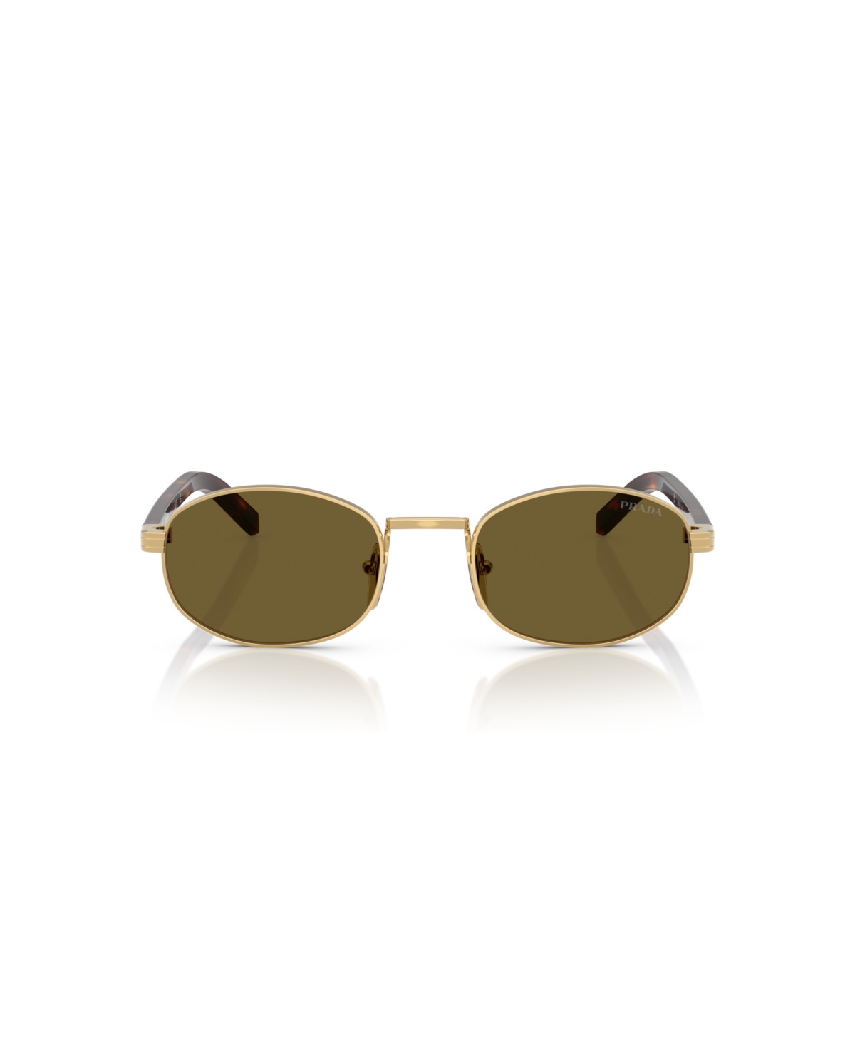 Prada Woman Sunglasses Pr B53s In Gold