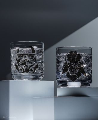 Star Wars Dark Side Monochrome Short Drinking Glasses, Set of 2