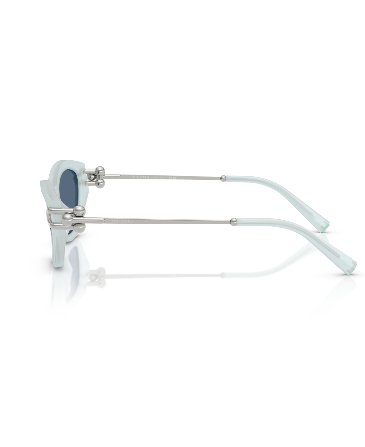 Shop Tiffany & Co Women's Standard Sunglasses, Tf4231u In Frosted Pale Sapphire