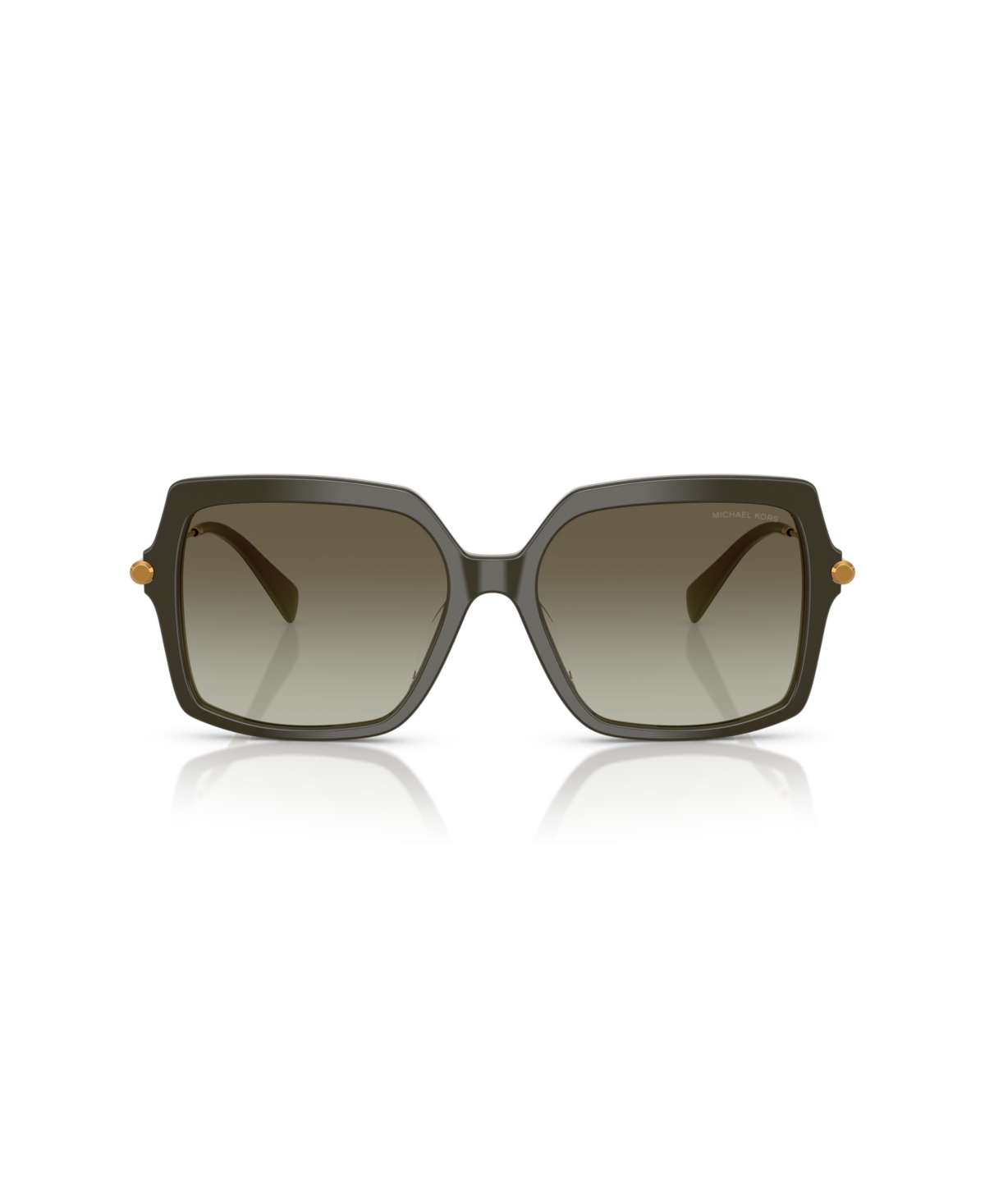 Michael Kors Woman Sunglass Mk2247u Quogue In Olive Smoke