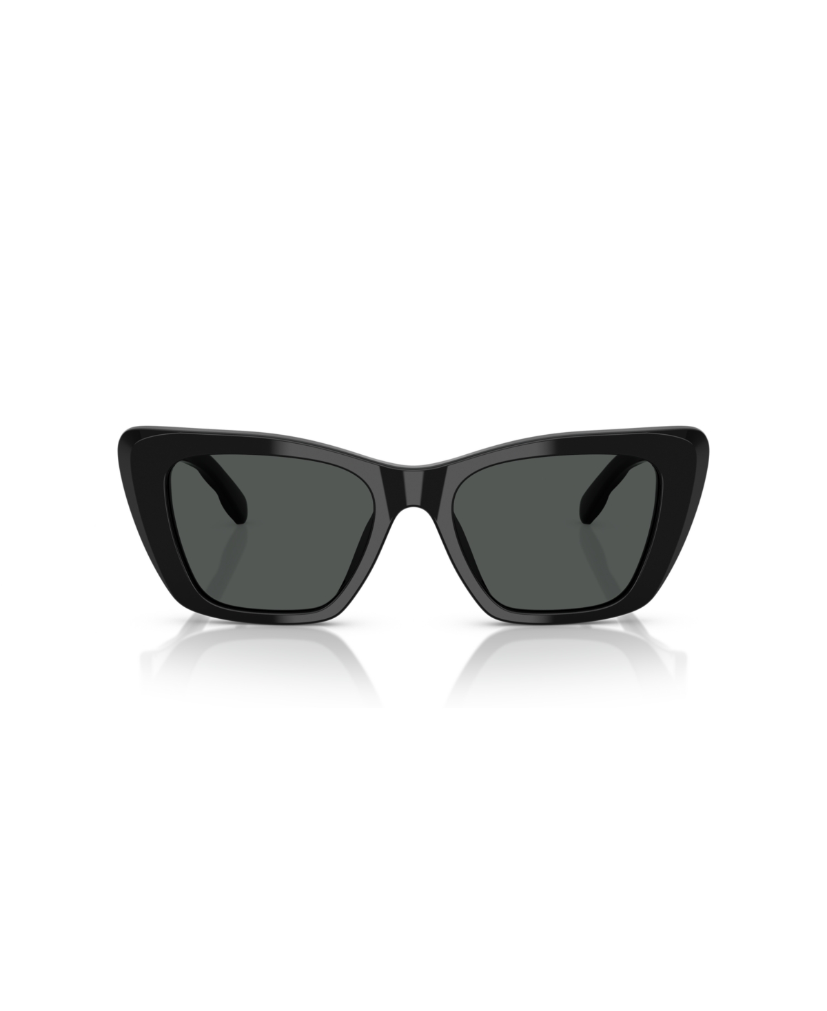 Tory Burch Ty7216u Cat-eye Acetate Sunglasses In Black