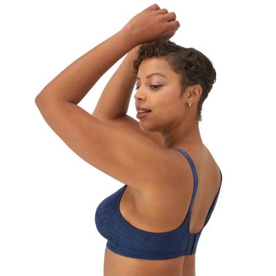 Women's Double Support Spa Closure Wireless Bra 3372
