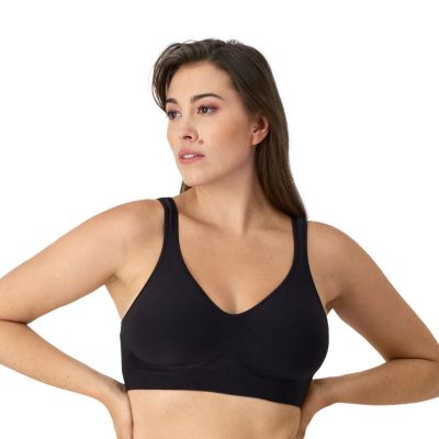 Comfort Revolution ComfortFlex Fit Seamless 2-Hook Closure Wireless Bra 3484