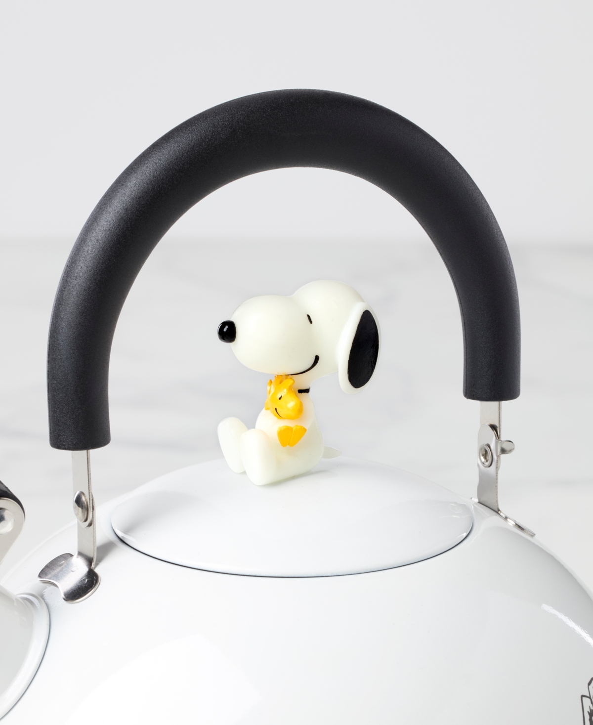 Lenox Chef Snoopy Enamelware Tea Kettle