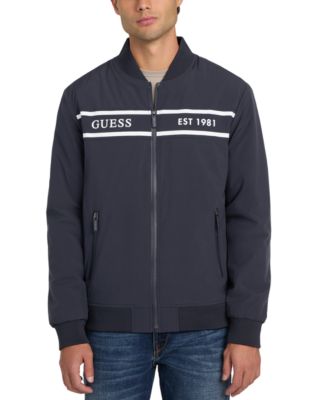 Men's Lightweight Logo Full-Zip Bomber Jacket