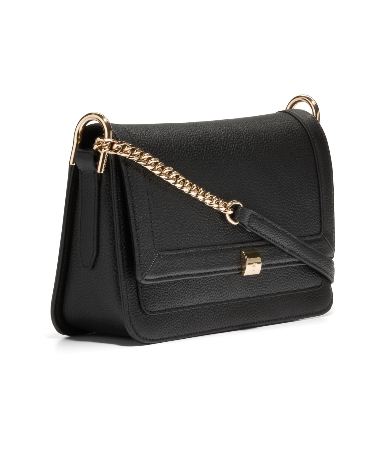 Cole Haan Daniella Chain Small Shoulder Bag In Black