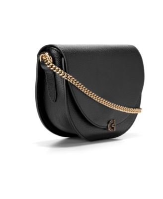 Evie Chain Small Saddle Bag