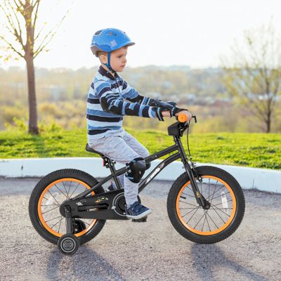 Kids Bike Sport Bicycle for 4-7 Years Old with Adjustable Seat, Reflectors, and Training Wheels for a Safe and Fun Ride