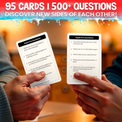 Engaging Couples Conversation Cards - Fun Icebreakers for Adult Relationships