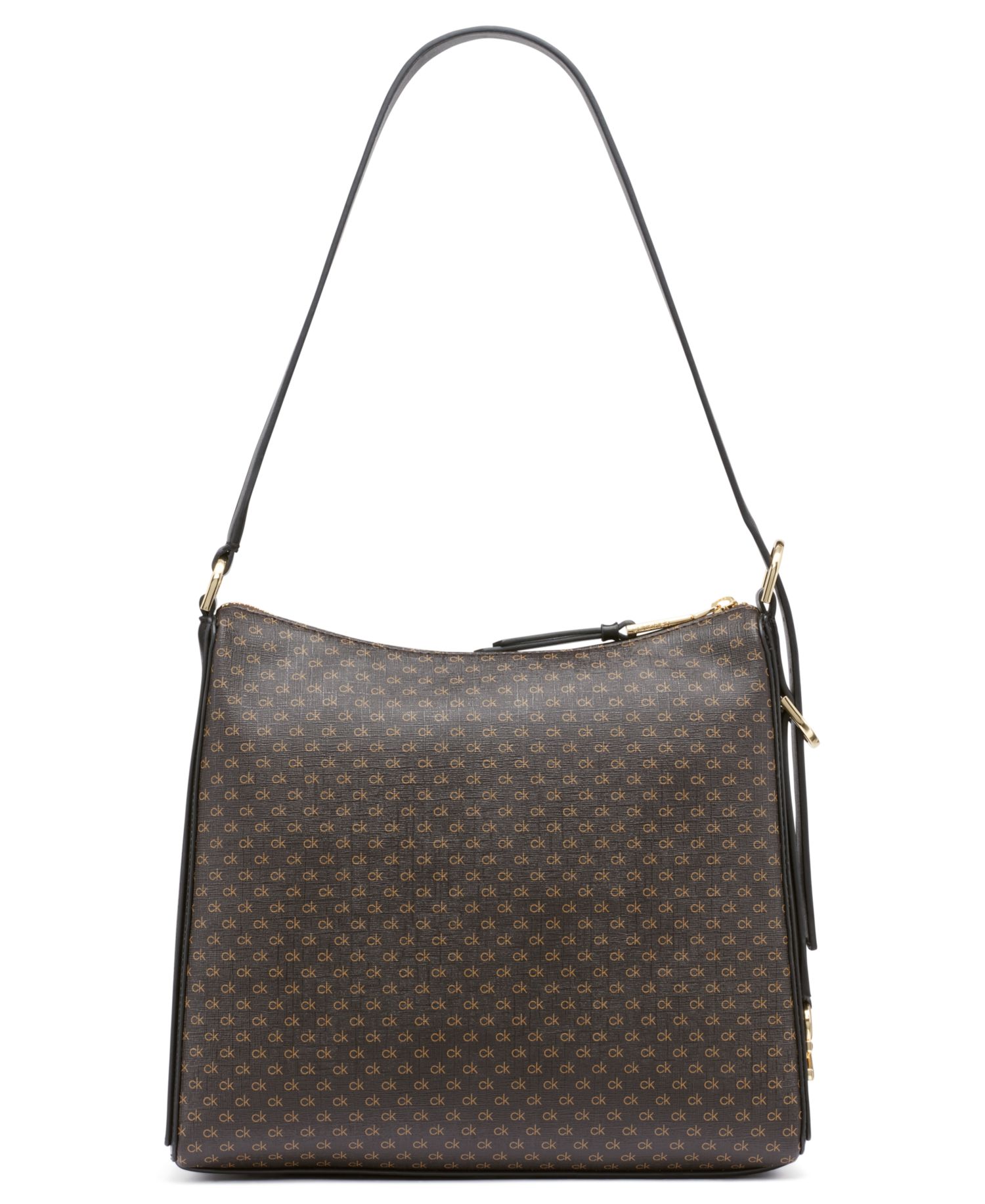 Mandy Mini Signature Top Zipper Shoulder Bag