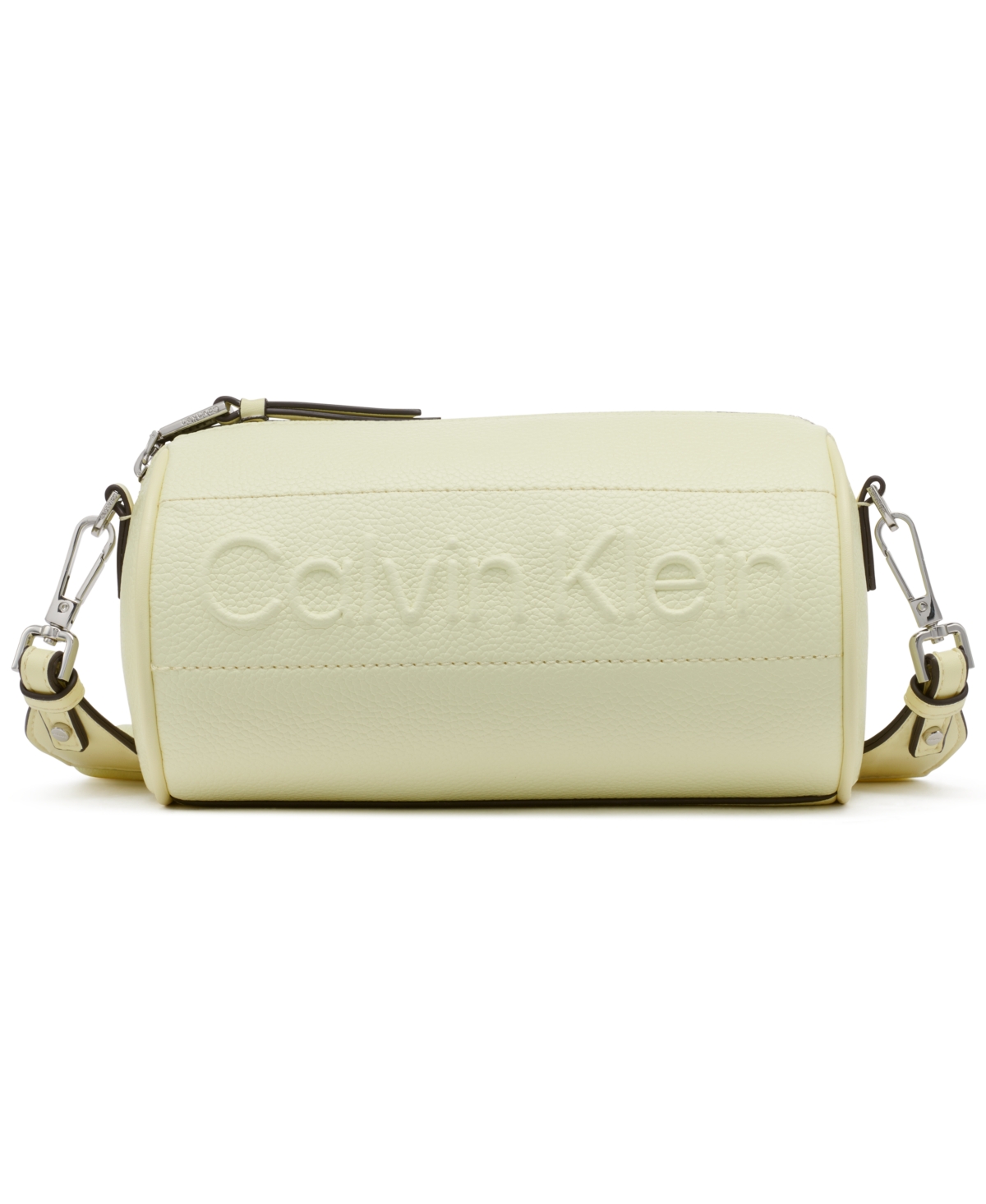 Calvin Klein Modern Essentials Barrel Large Crossbody Bag In Endive