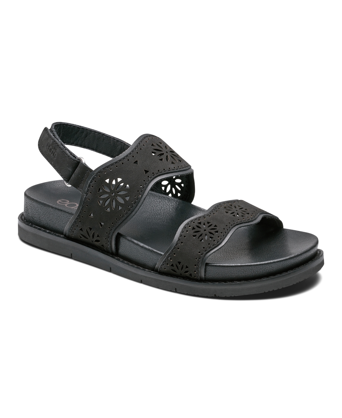 EARTH WOMEN'S FERNE STRAPPY SLINGBACK CASUAL FLAT SANDALS 