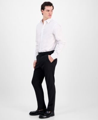 Men's Modern-Fit Solid Dress Pants