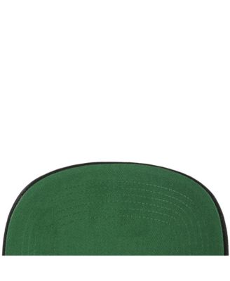 Men's Black Boston Bruins Old Time Hockey Rafter Sure Shot Hitch Adjustable Hat