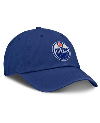 Men's Blue Edmonton Oilers Decades Collection Adjustable Hat