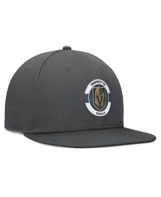Men's Charcoal Vegas Golden Knights Authentic Pro Training Camp Snapback Hat